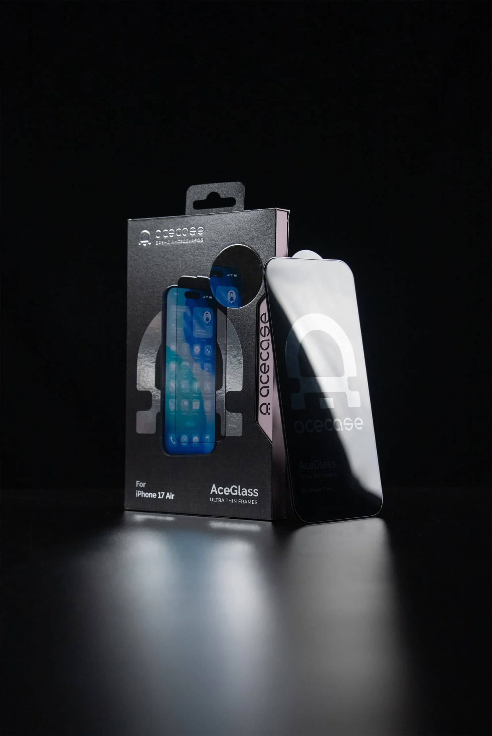 Защитное стекло AceGlass Ultra Thin Frames Matte для iPhone