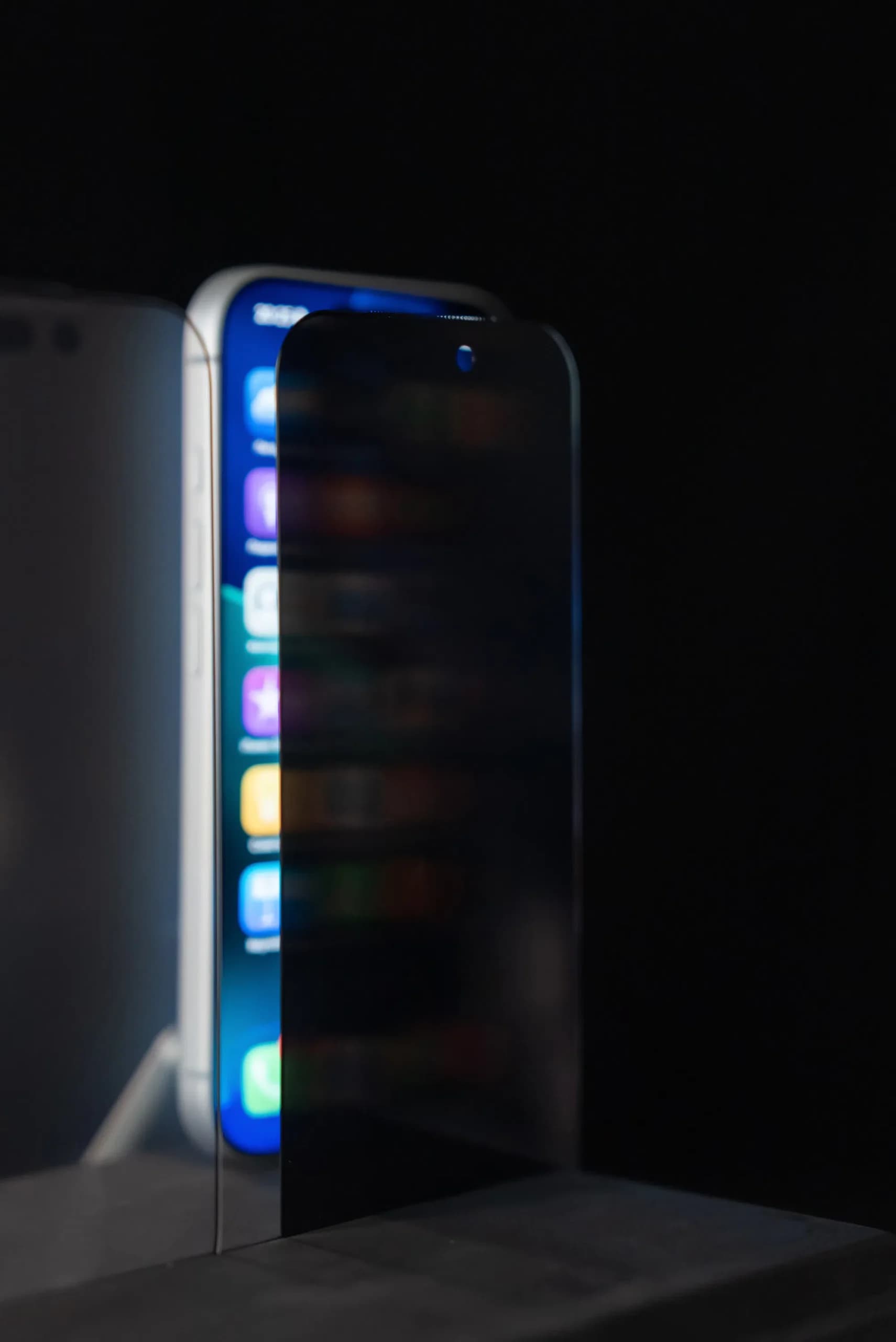 Защитное стекло AceGlass Ultra Thin Frames AntiSpy для iPhone