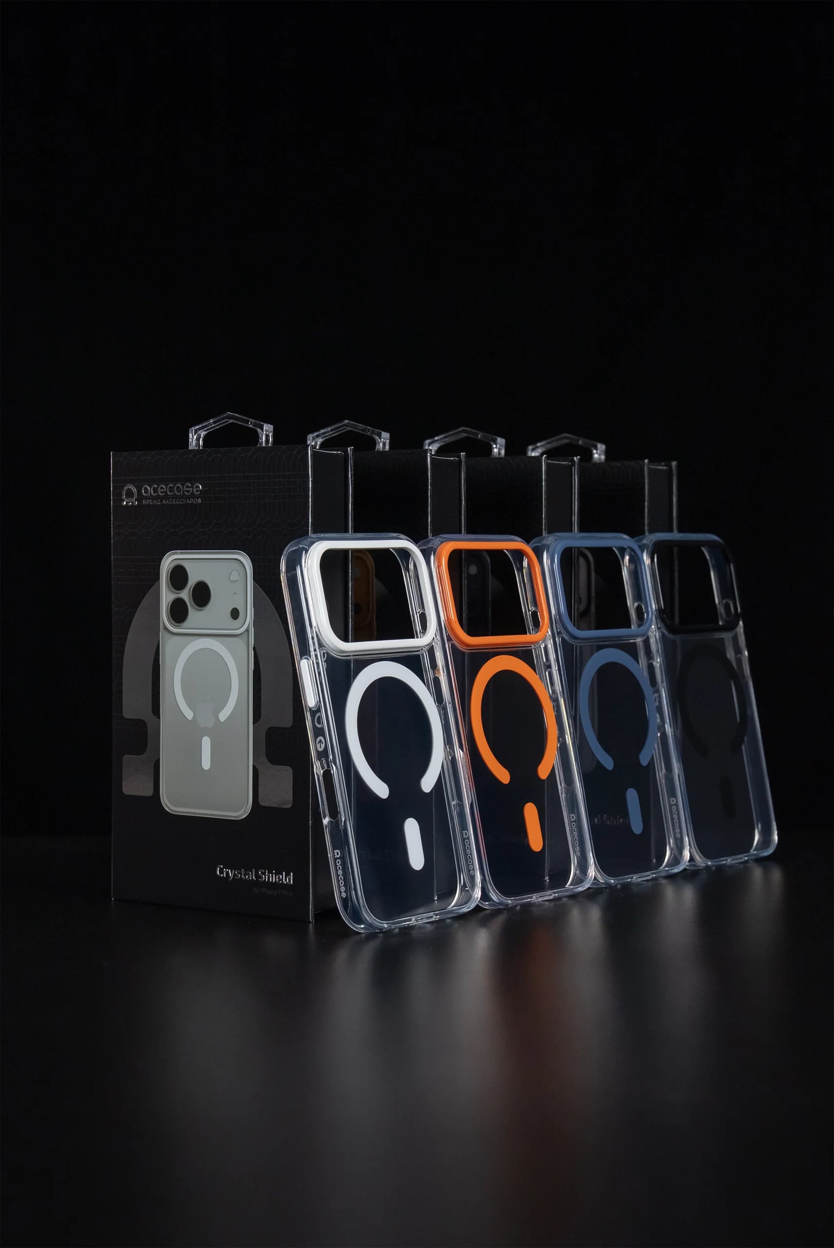 Чехол Crystal Shield с MagSafe iPhone 17