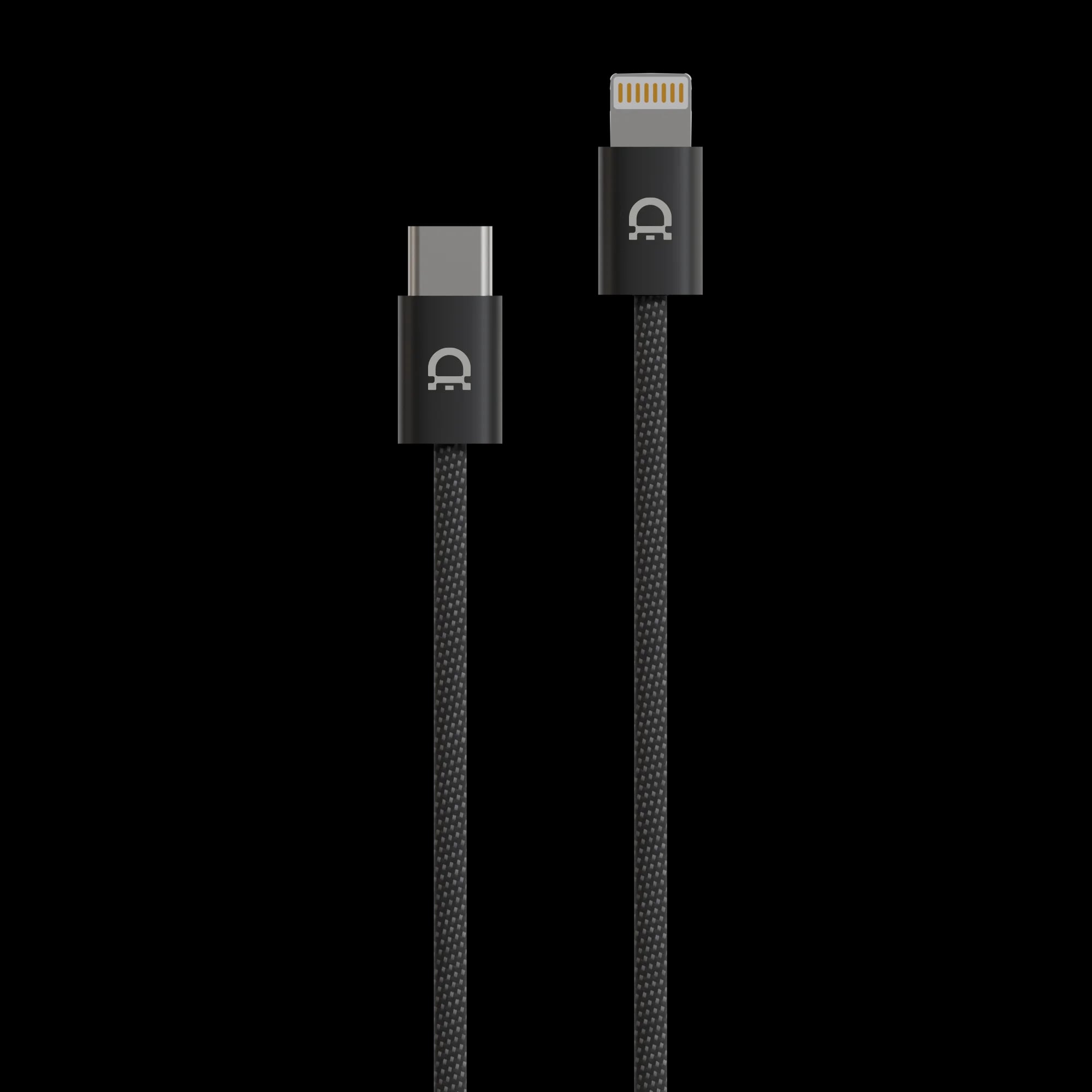 Кабель AceFlow USB-C — Lightning, 1 м